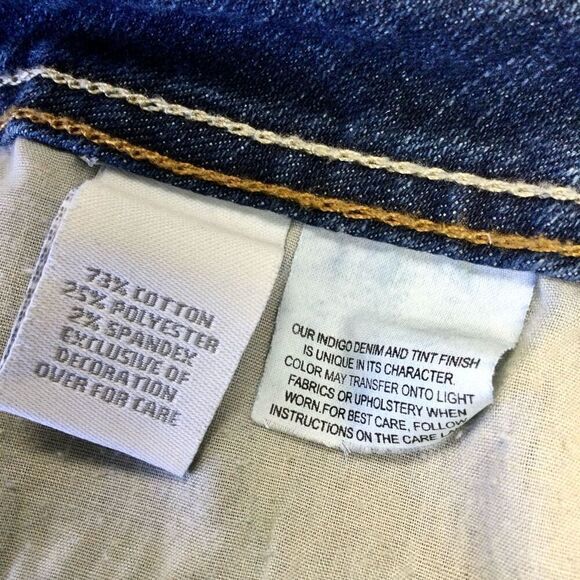 Vintage Relativity Womens Size 6 Denim Jean Mini Skirt Blue Medium Wash Pockets - Picture 4 of 9